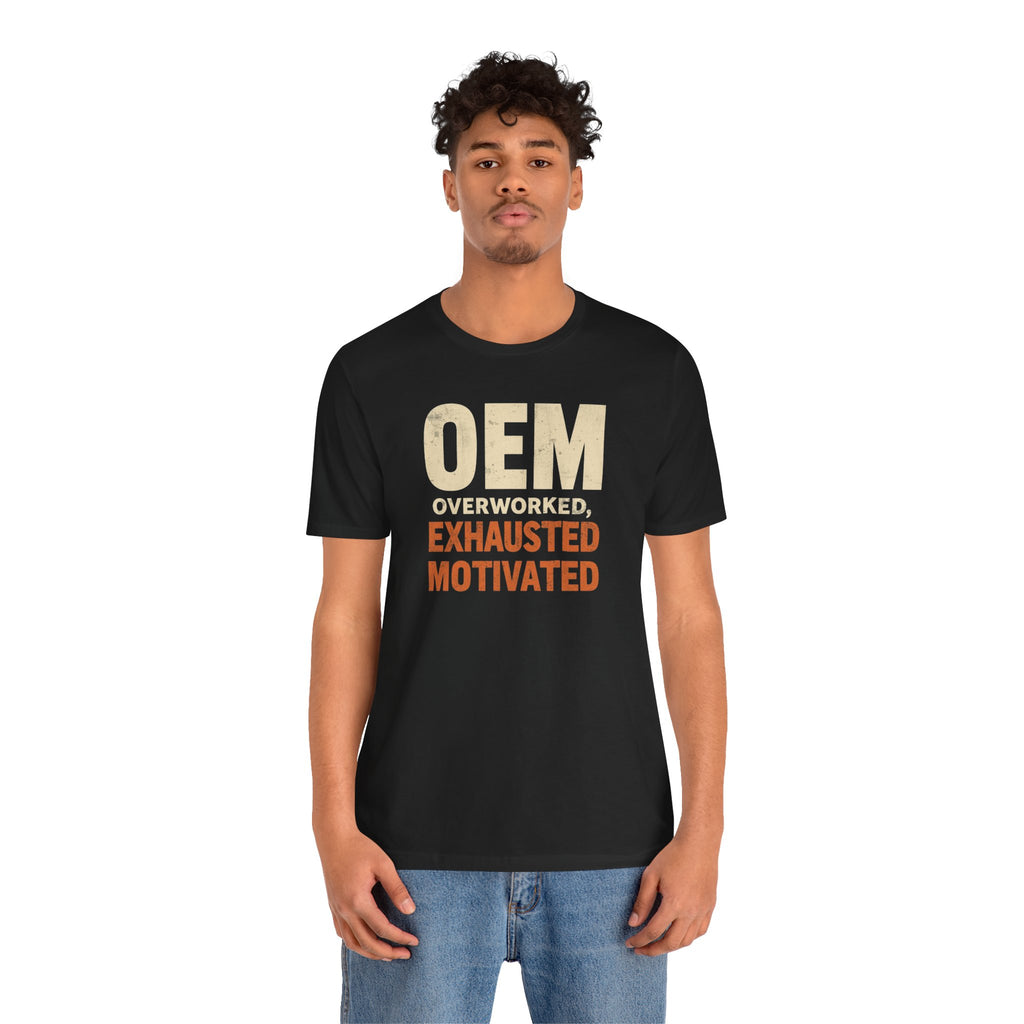Unisex Jersey Short Sleeve Tee, OEM