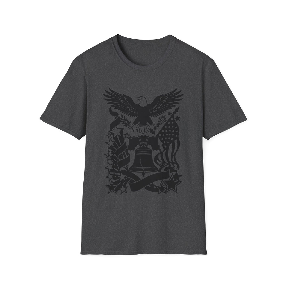 Unisex Softstyle T-Shirt,USA 250 One Nation Infinite Freedom Shirt, America 250th Anniversary Tee, Patriotic USA T-Shirt