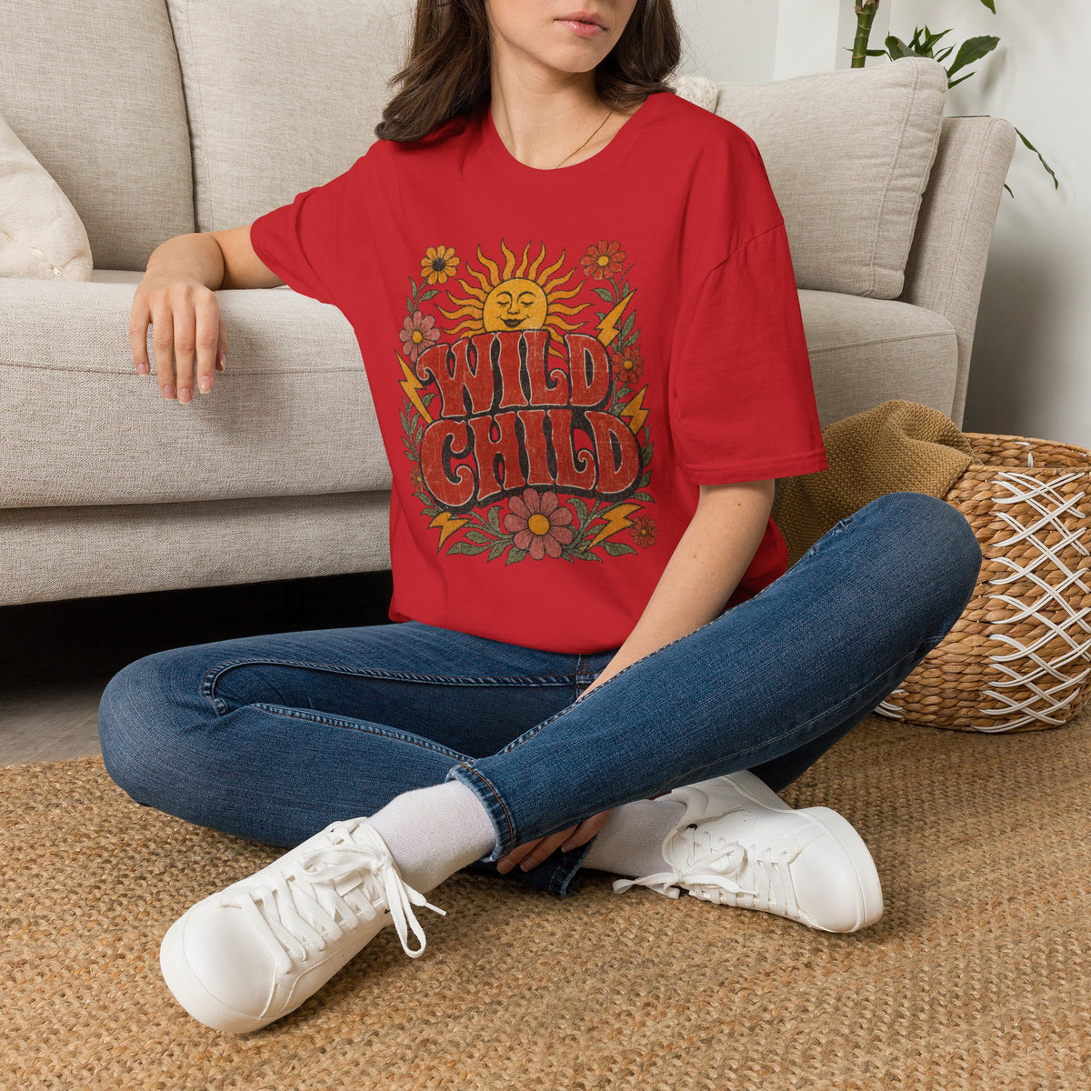 Unisex Softstyle T-Shirt, wild child shirt