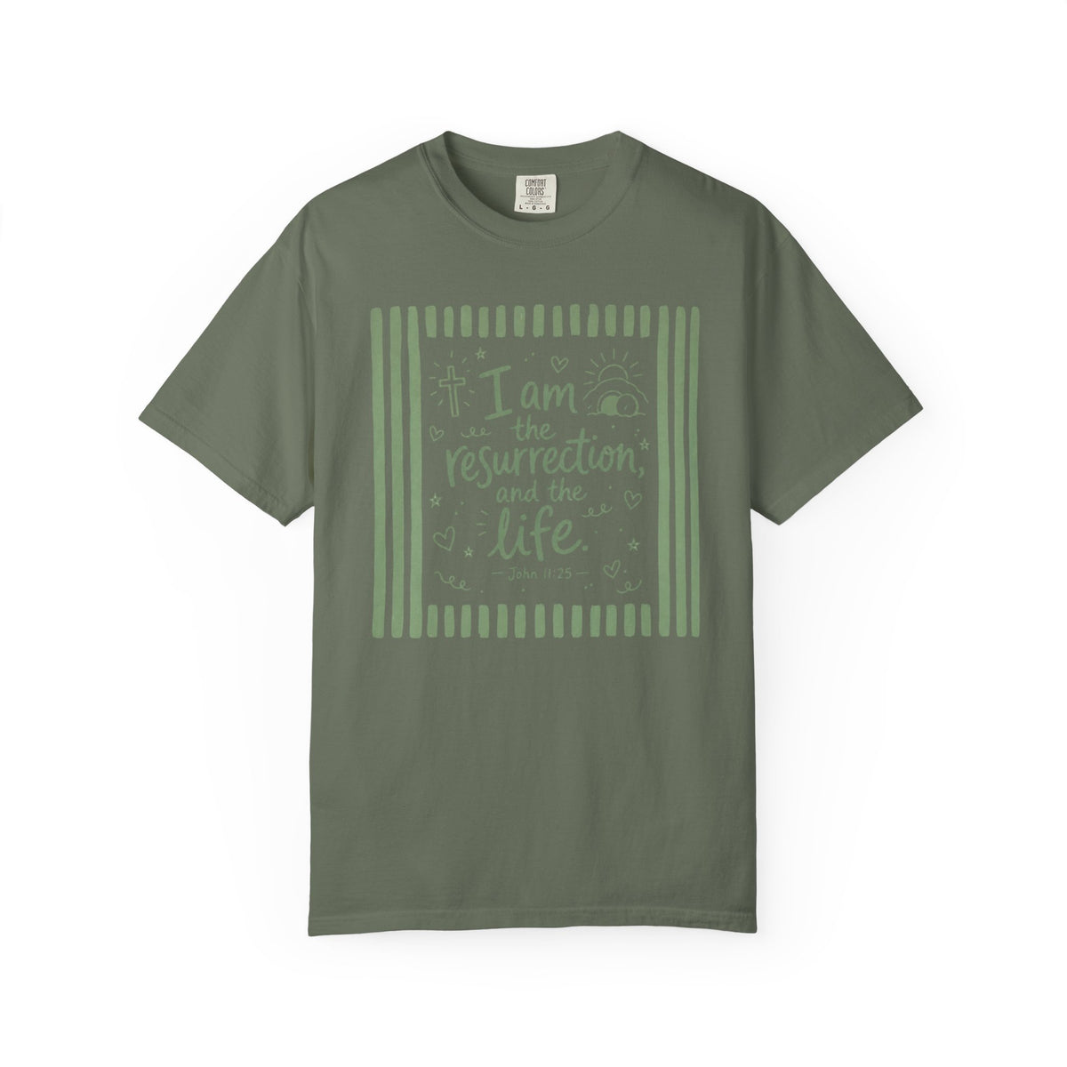 Unisex Garment-Dyed T-shirt Bible verse