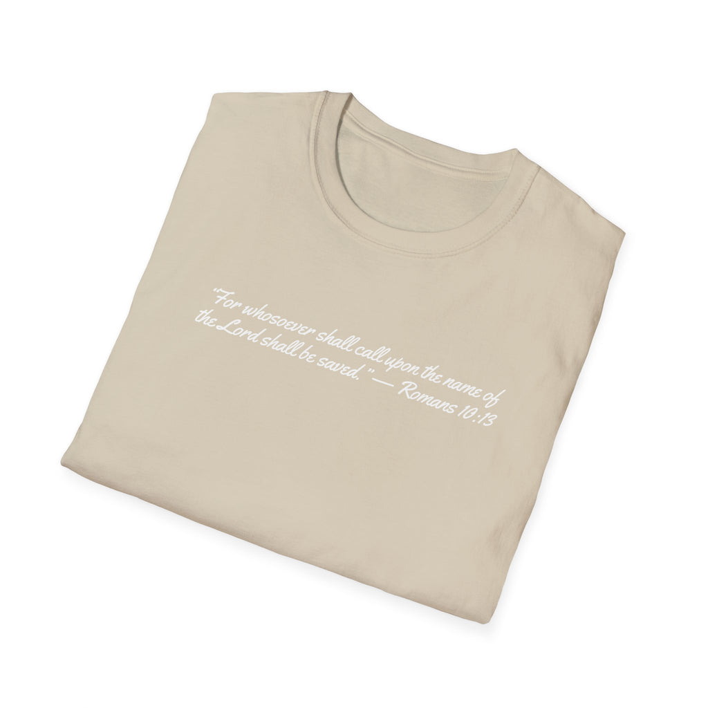 Unisex Softstyle T-Shirt, Bible Verse
