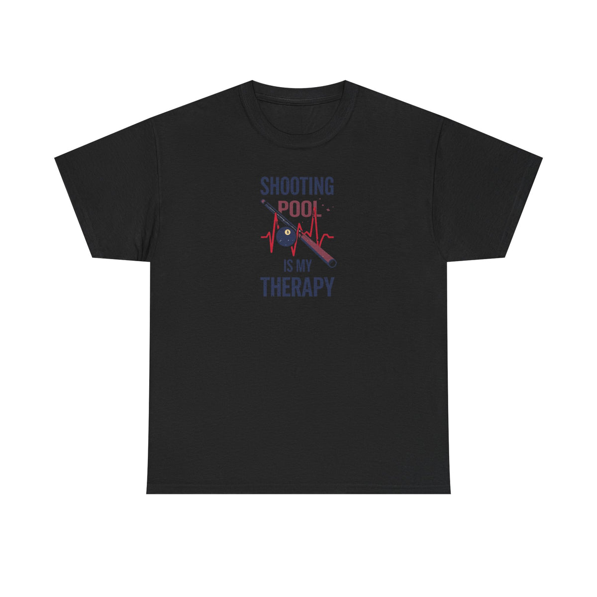 Unisex Heavy Cotton Tee, shooting pool