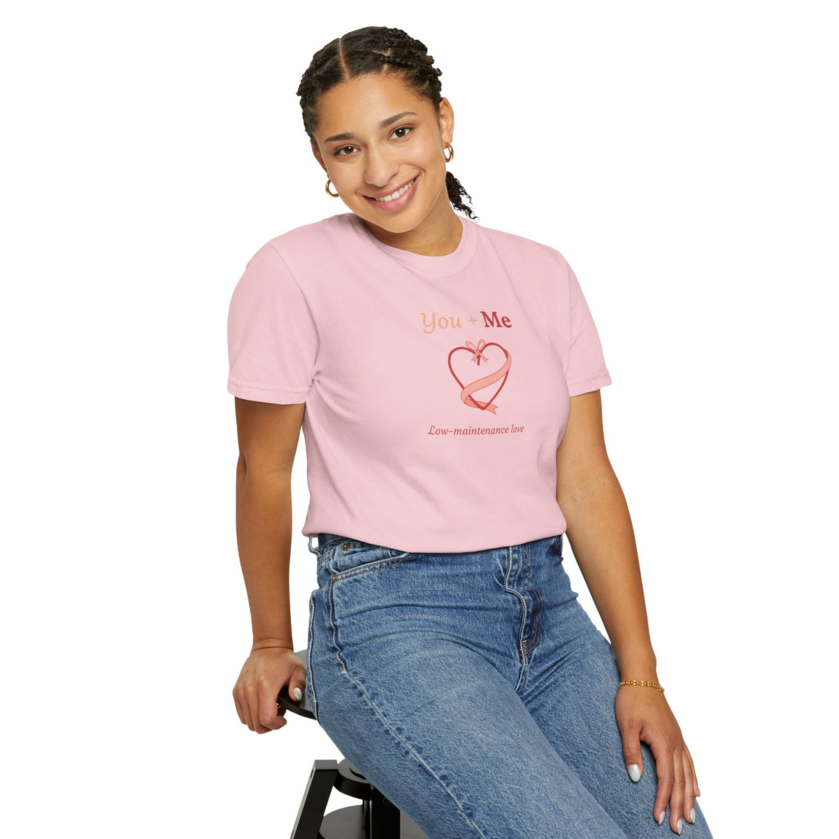 Unisex Garment-Dyed T-shirt, you And Me