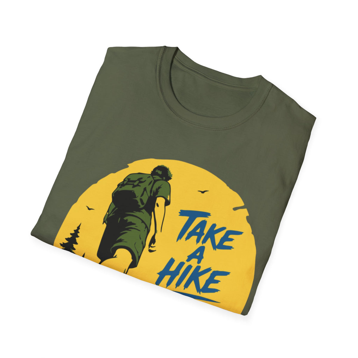 Unisex Softstyle T-Shirt, taking a hike shirt