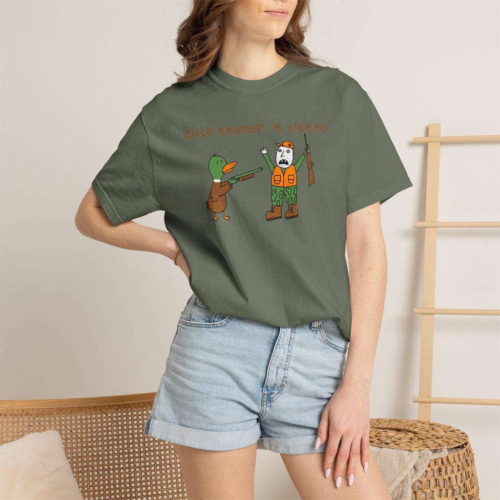 Unisex Garment-Dyed T-shirt duck hunting shirt