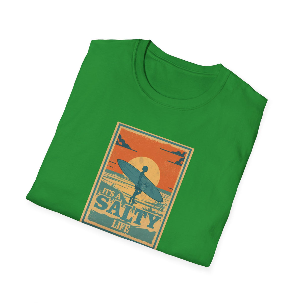 Unisex Softstyle T-Shirt, salty life shirt