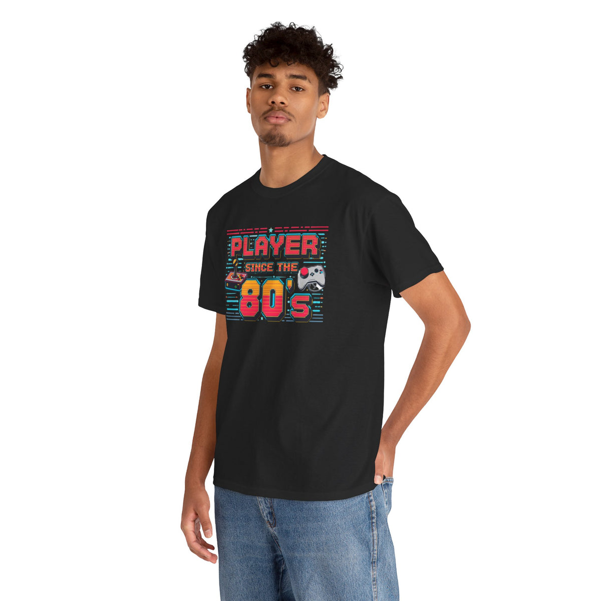 Unisex Heavy Cotton Tee, 80's game