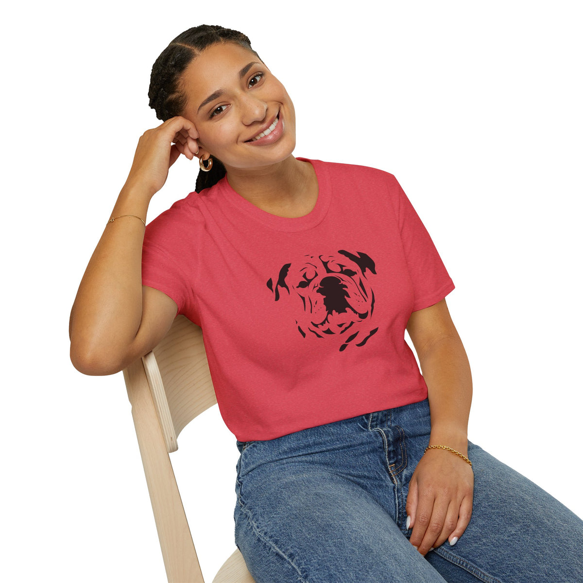 Unisex Softstyle T-Shirt, Bull Dog