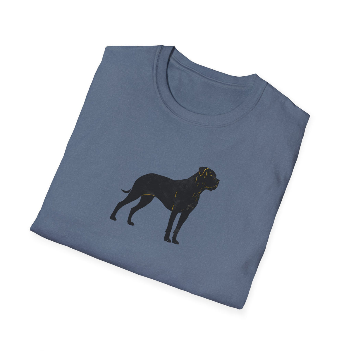 Unisex Softstyle T-Shirt, Portrait  of Dog