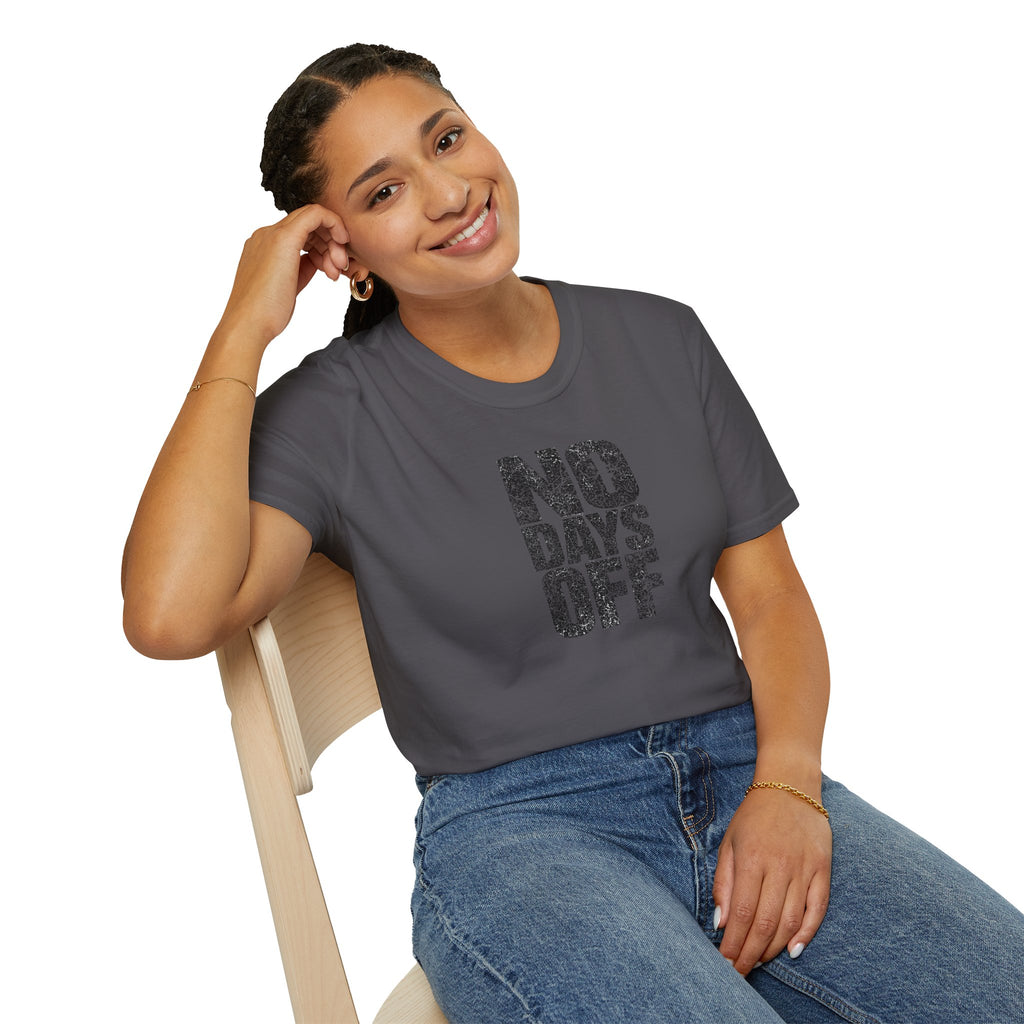 Unisex Softstyle T-Shirt, no days off