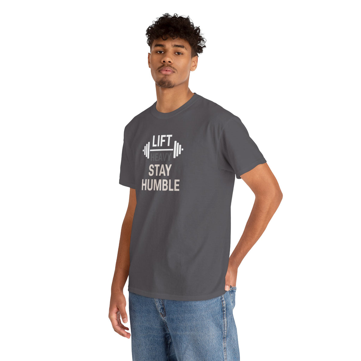 Unisex Heavy Cotton Tee, Gym quote