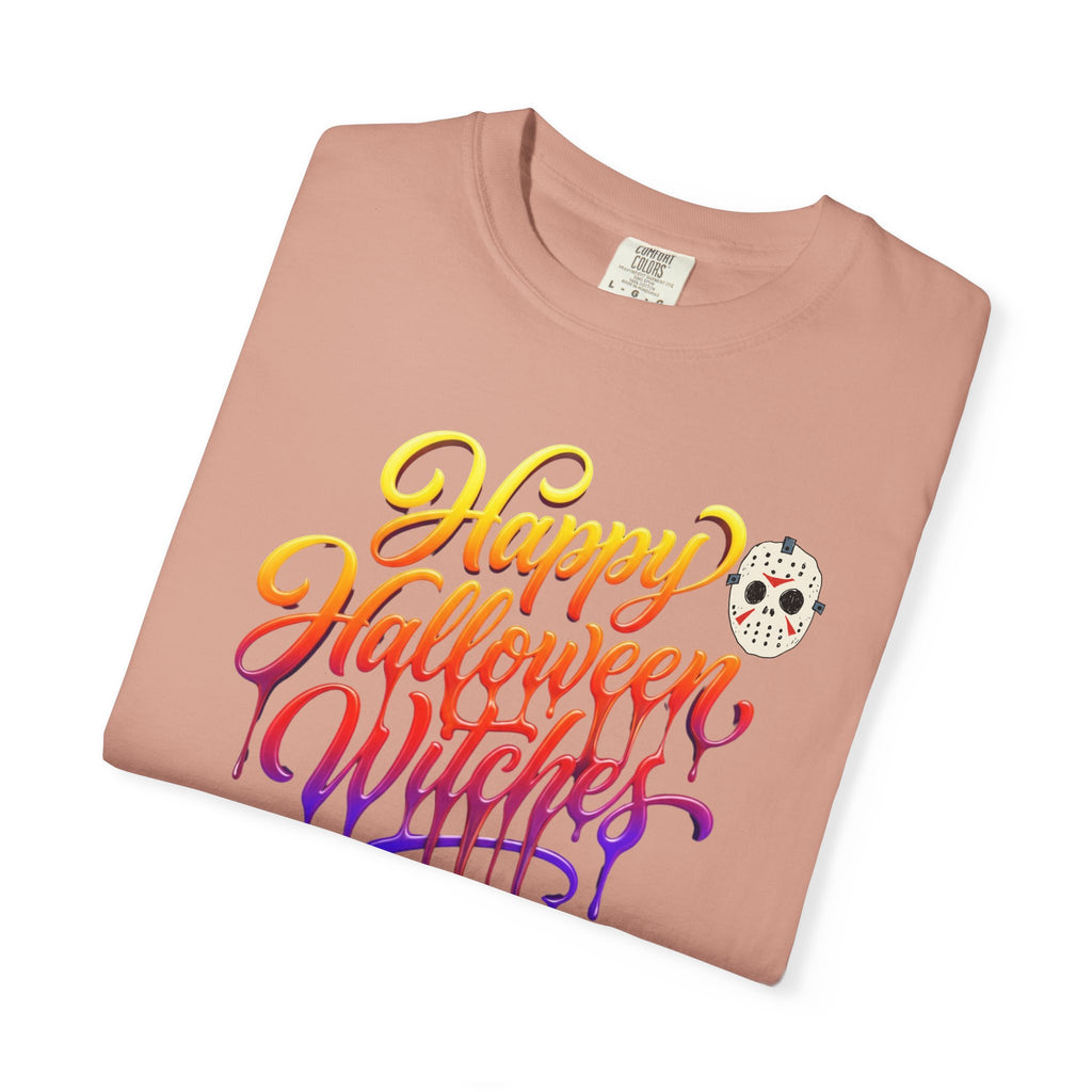 Unisex Garment-Dyed T-shirt, happy halloween shirt