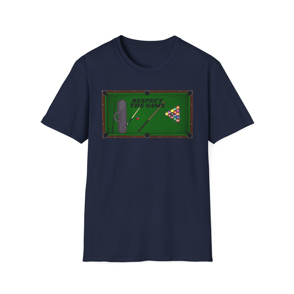 Unisex Softstyle T-Shirt, pool player