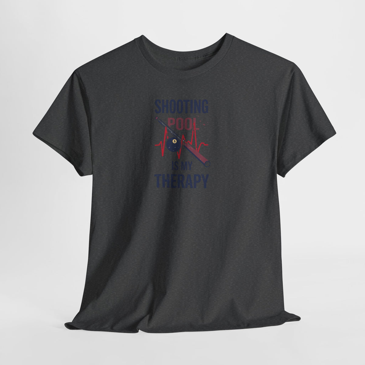 Unisex Heavy Cotton Tee, shooting pool
