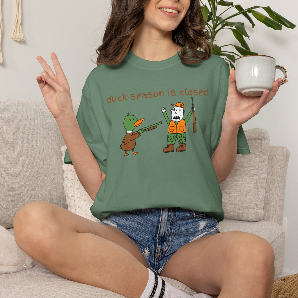 Unisex Garment-Dyed T-shirt duck hunting shirt