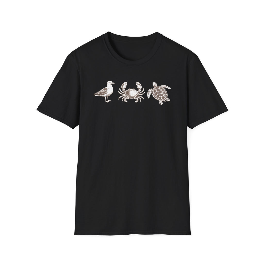 Unisex Softstyle T-Shirt, beach life