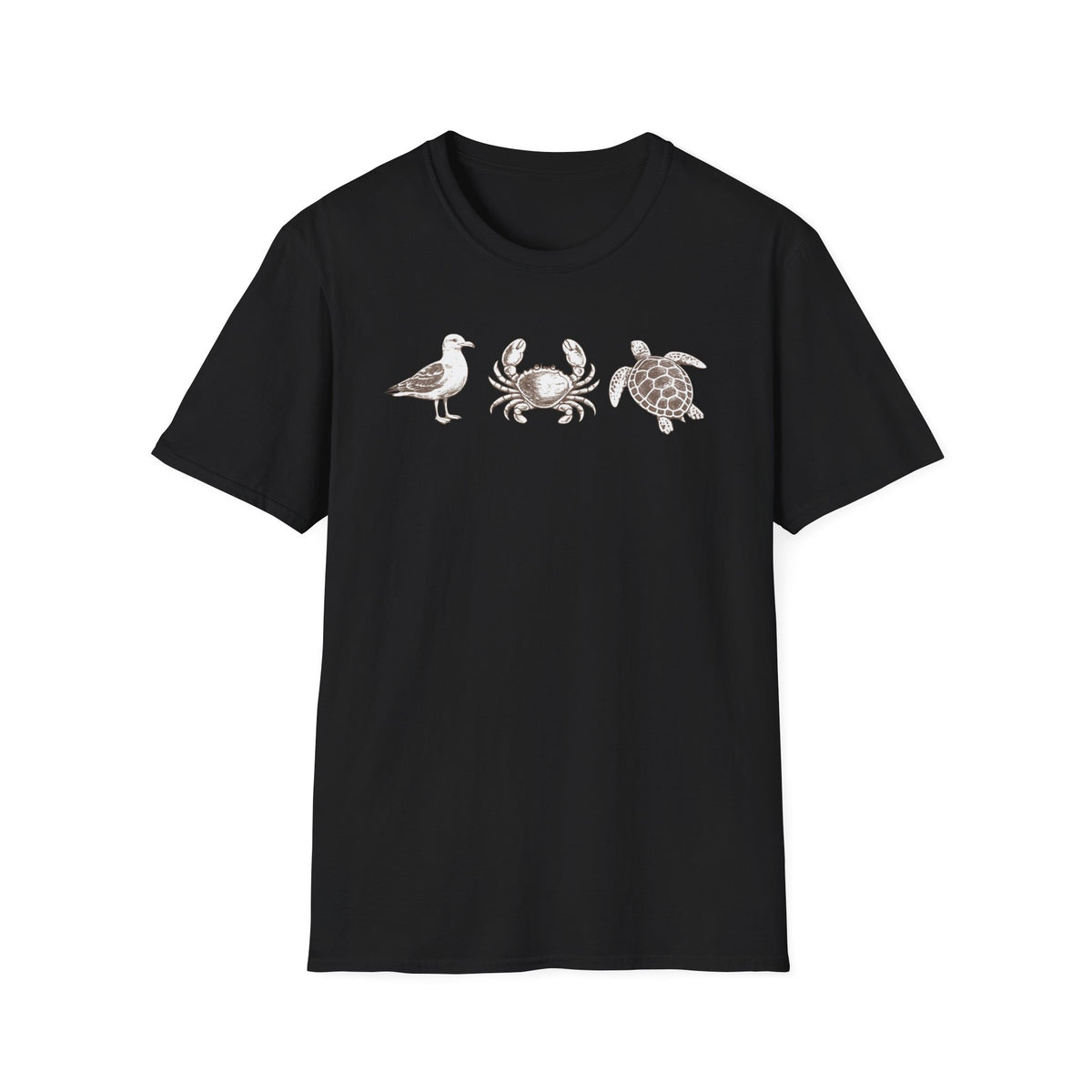 Unisex Softstyle T-Shirt, beach life
