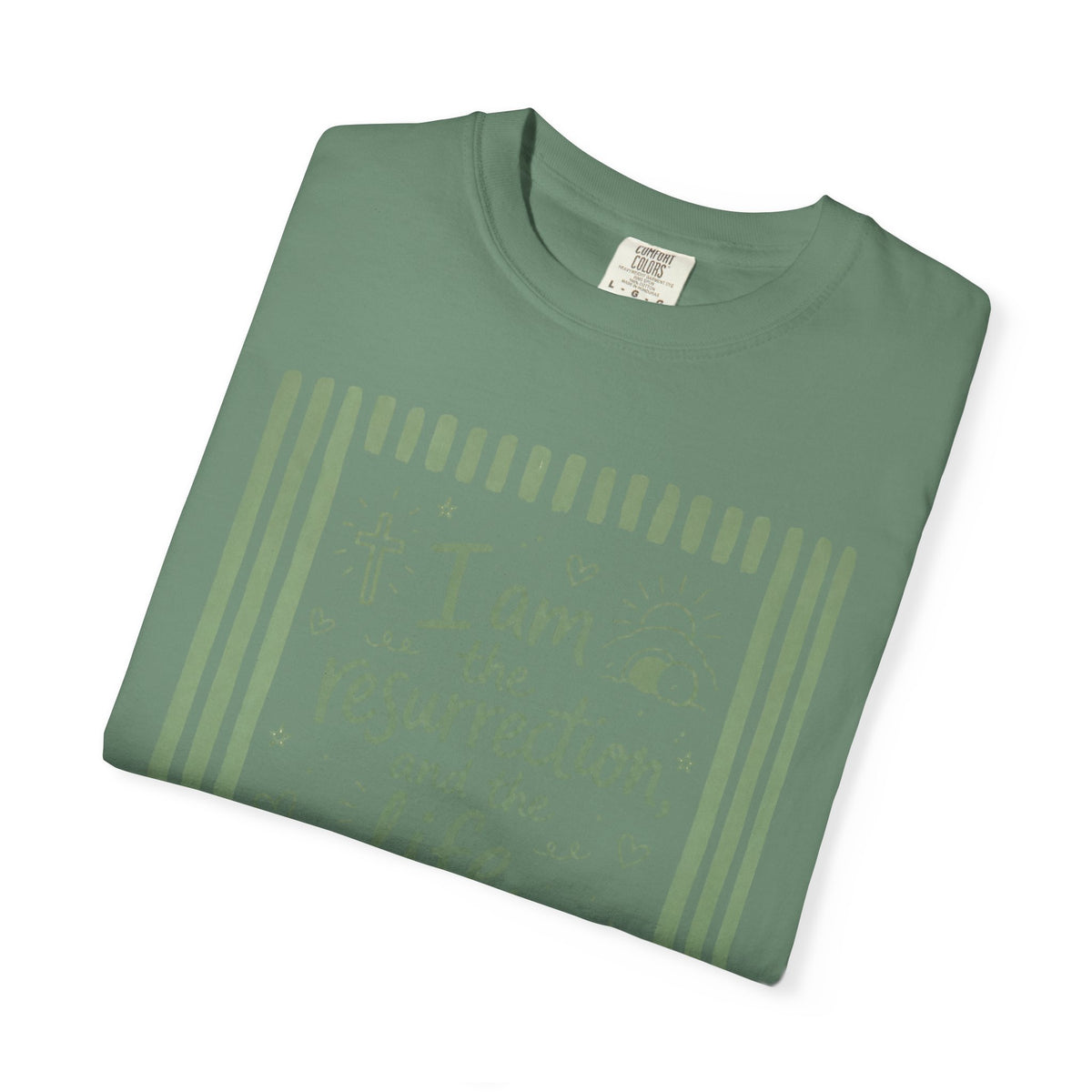 Unisex Garment-Dyed T-shirt Bible verse