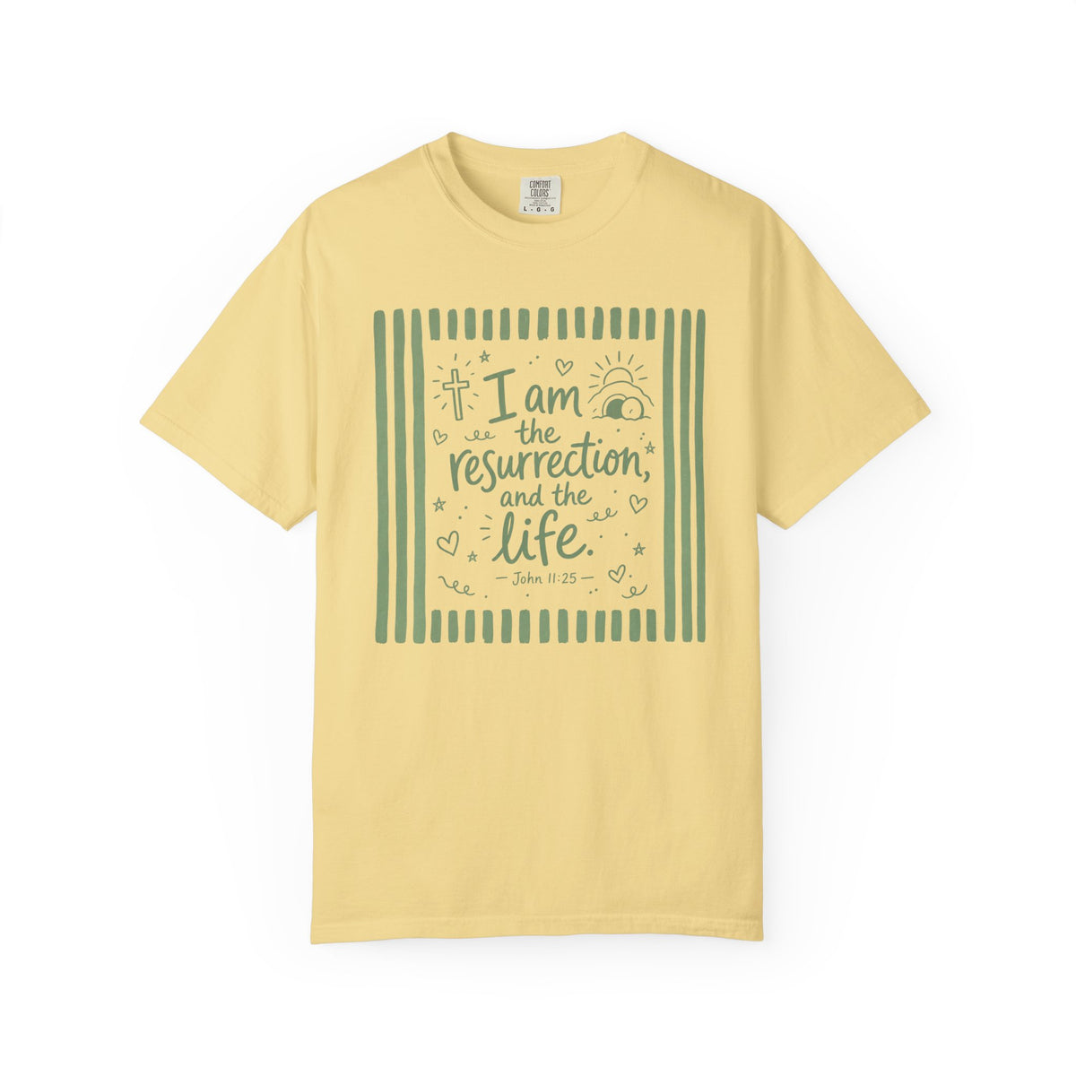 Unisex Garment-Dyed T-shirt Bible verse