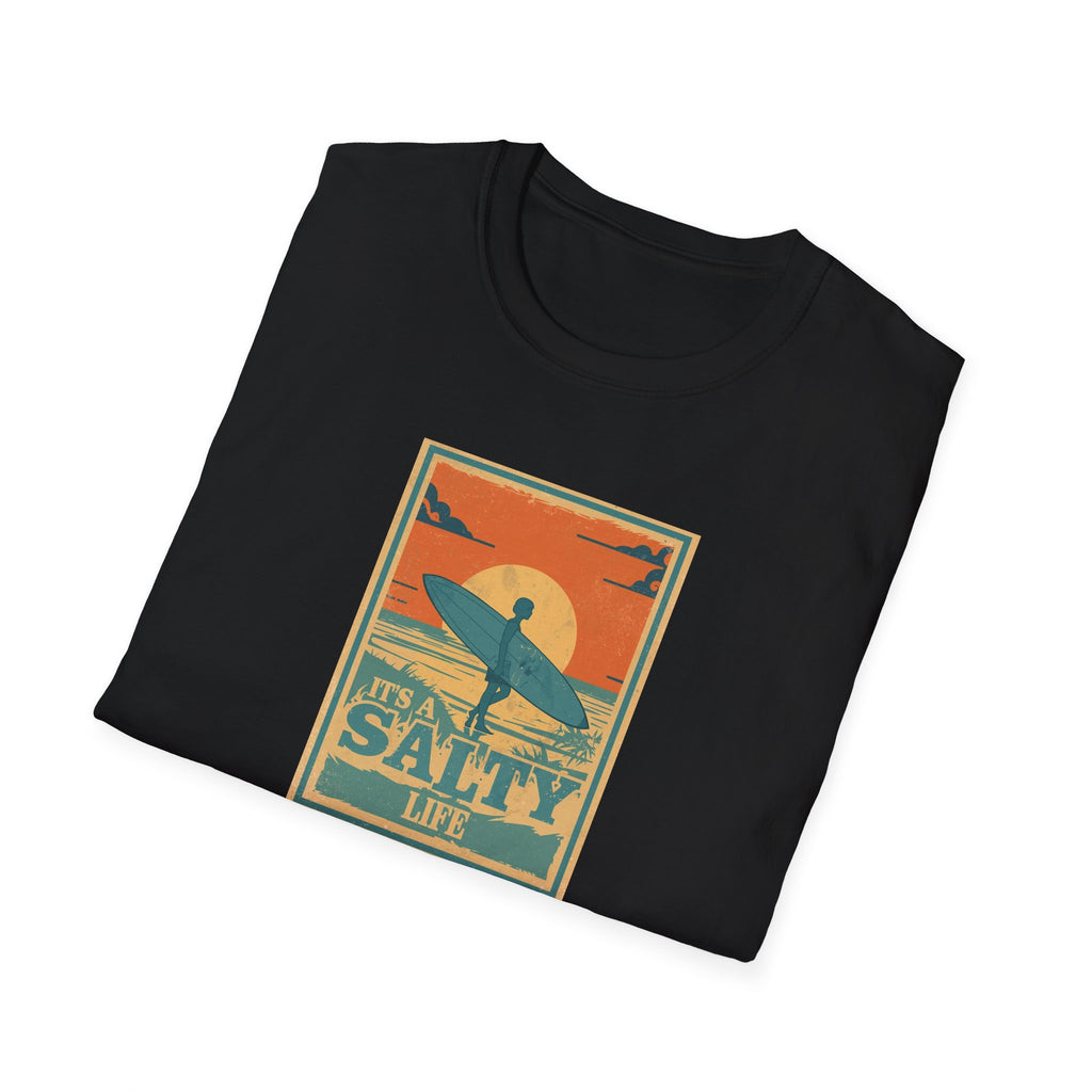 Unisex Softstyle T-Shirt, salty life shirt