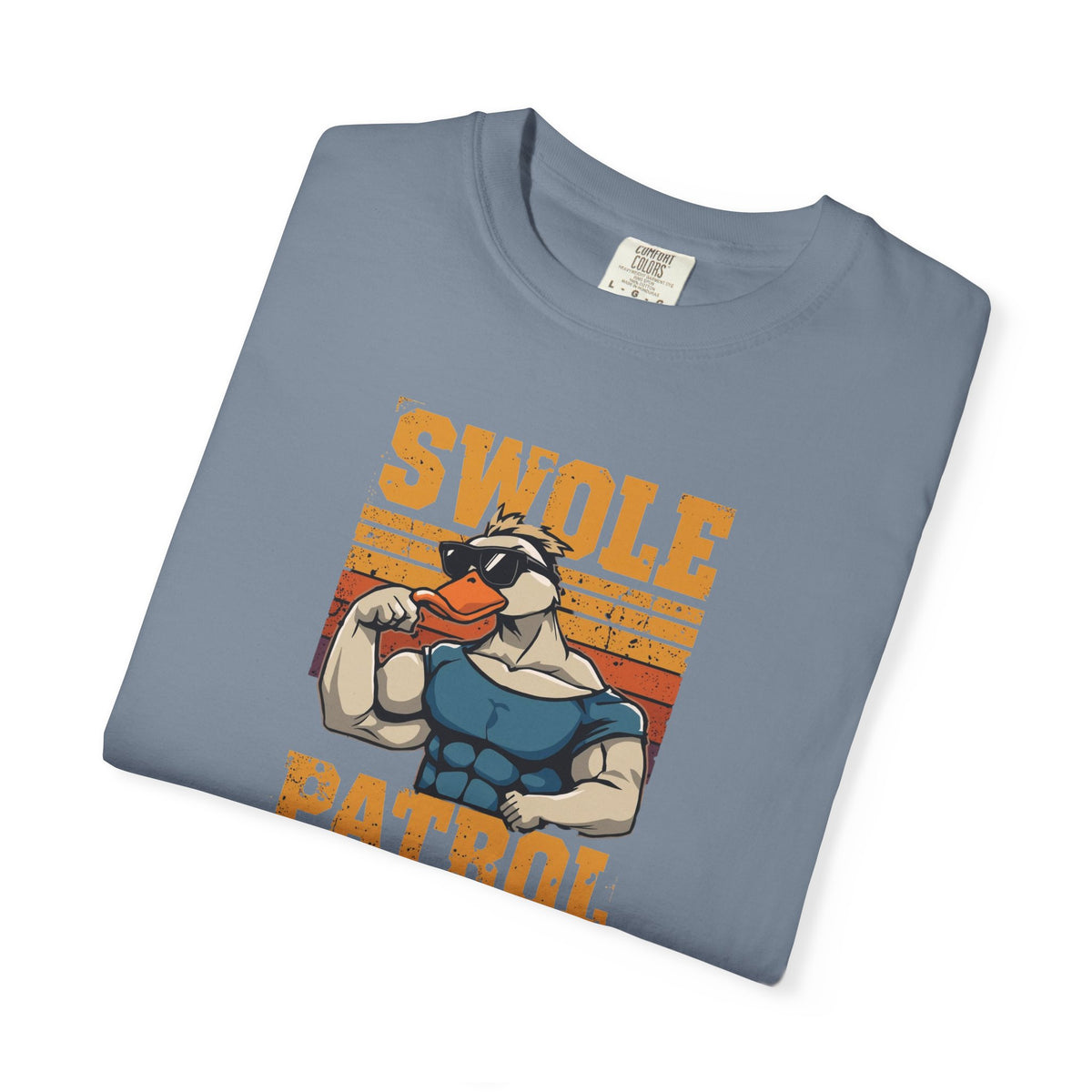 Unisex Garment-Dyed T-shirt, duck work out