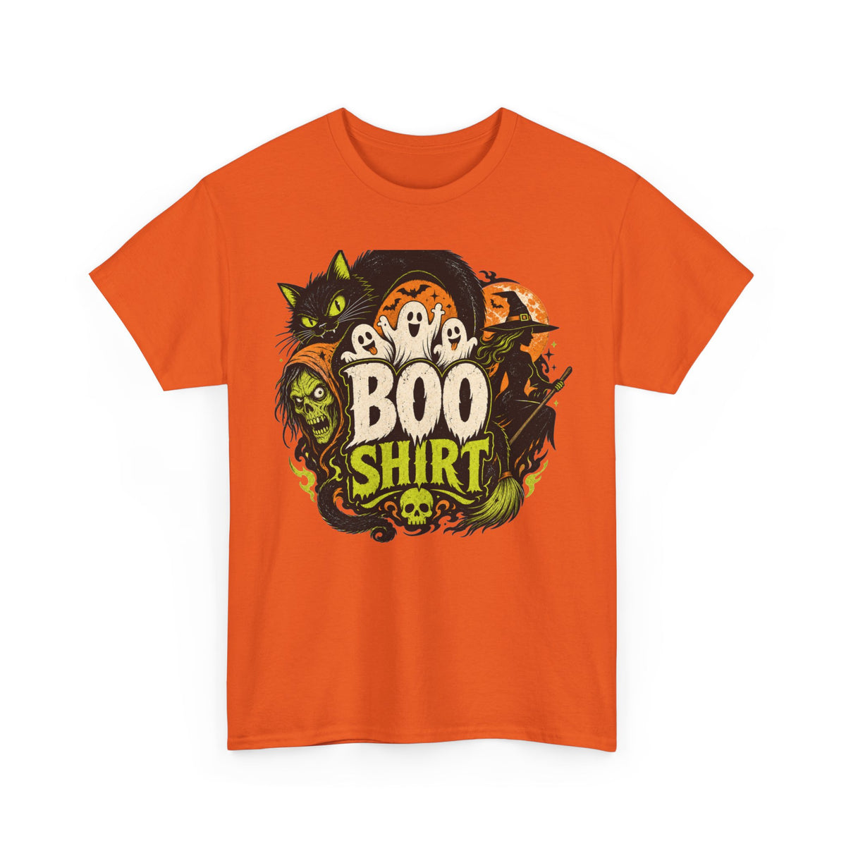Unisex Heavy Cotton Tee, halloween shirt