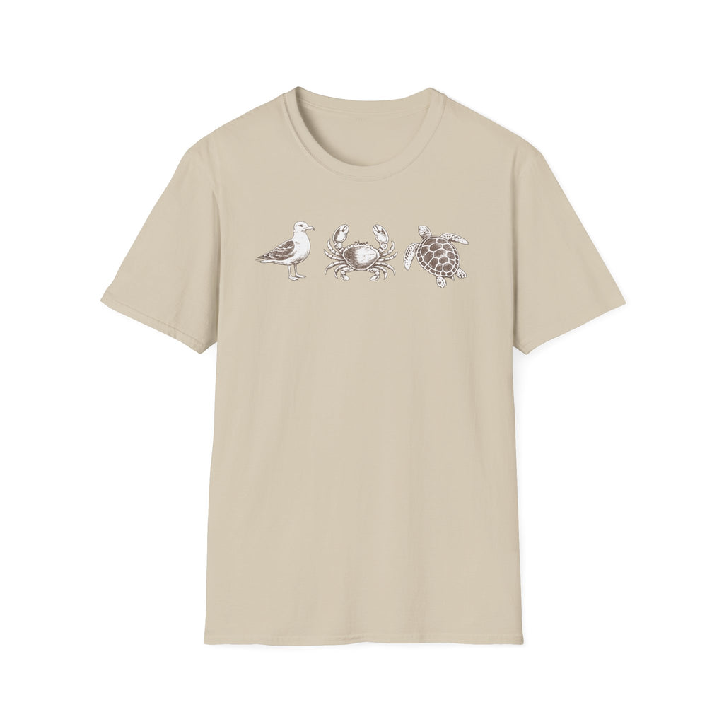 Unisex Softstyle T-Shirt, beach life