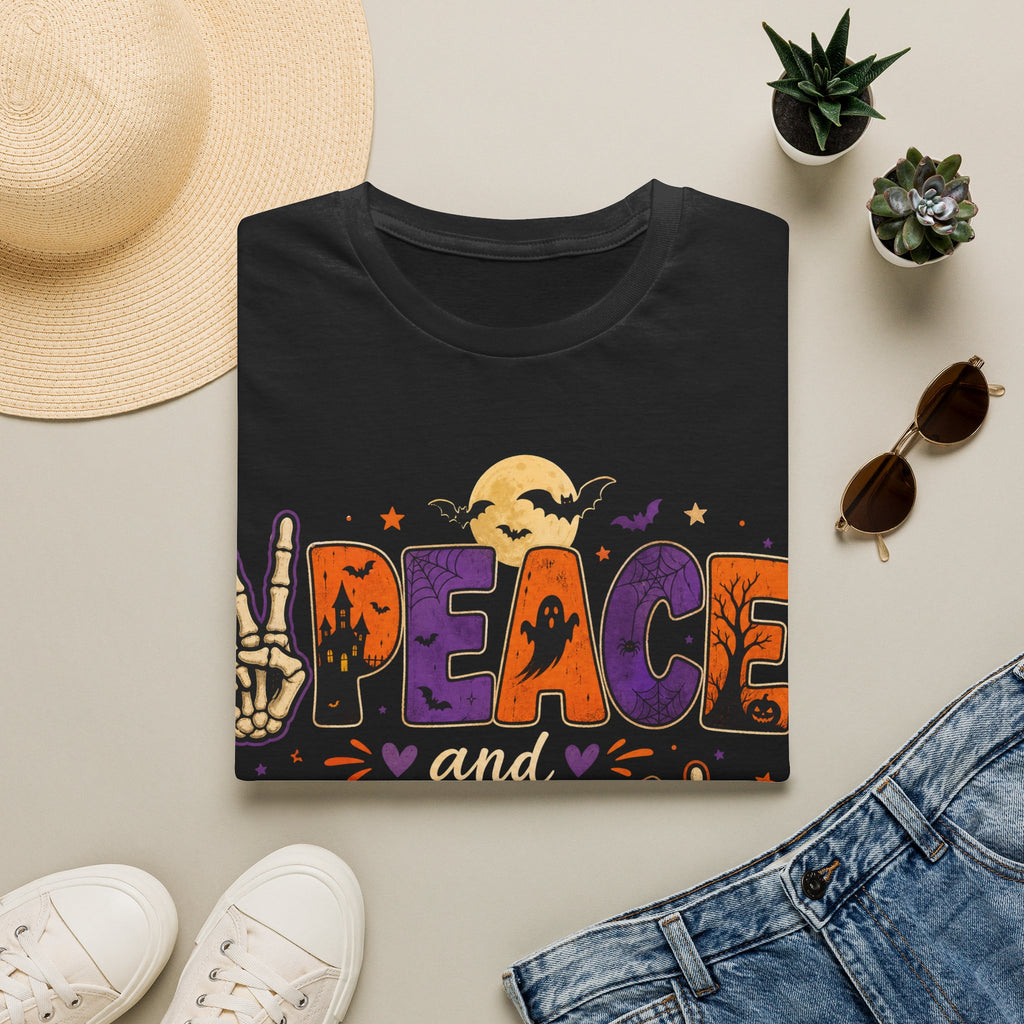 Unisex Softstyle T-Shirt, peace and love shirt