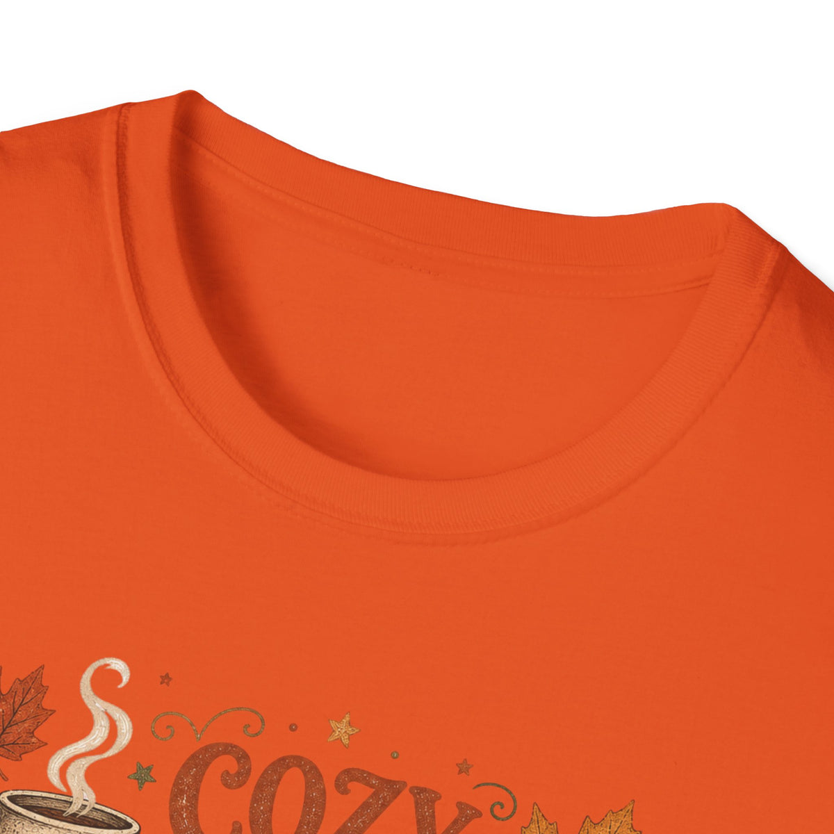 Unisex Softstyle T-Shirt, Cozy Reads and Football Season Shirt, Fall Book Lover Tee, Autumn Game Day Gift