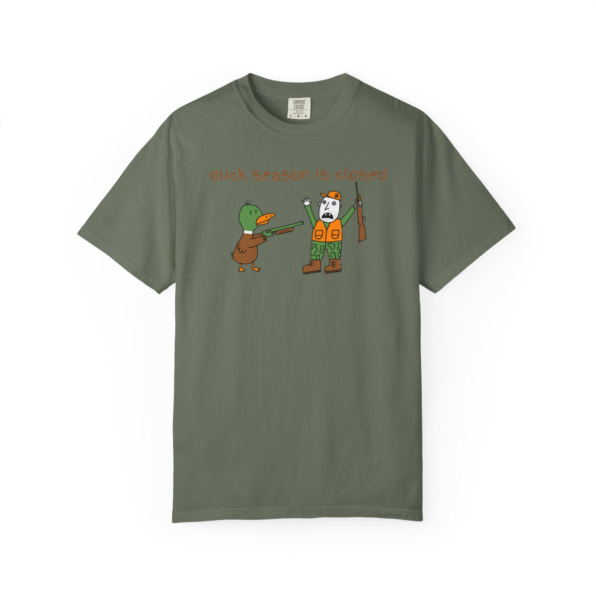 Unisex Garment-Dyed T-shirt duck hunting shirt