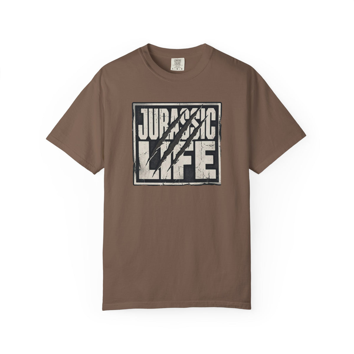 Unisex Garment-Dyed T-shirt, Jurassic life