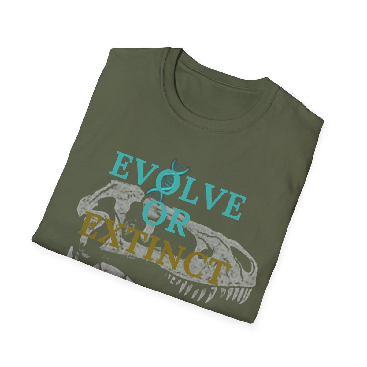 Unisex Softstyle T-Shirt, evolve or extinct shirt