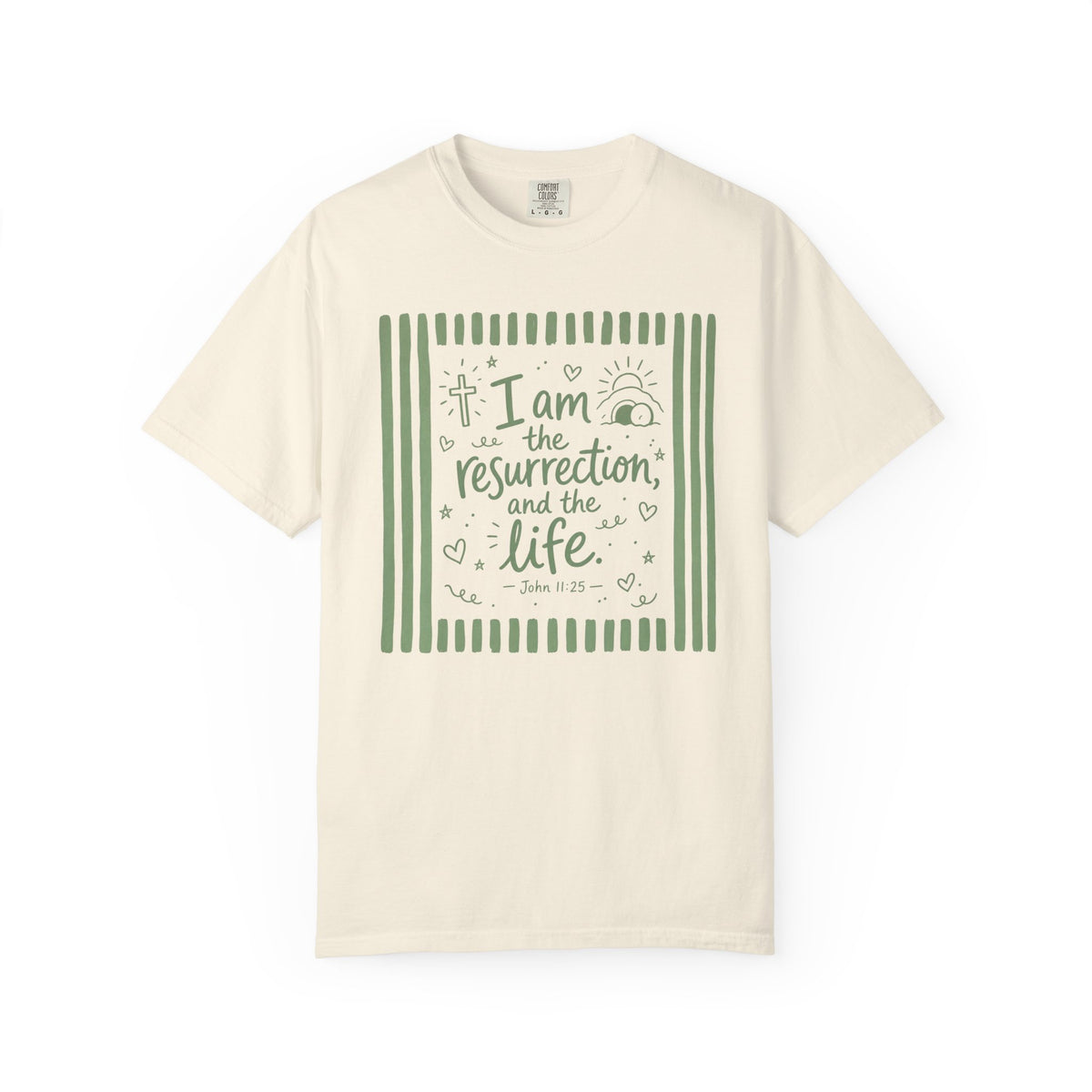 Unisex Garment-Dyed T-shirt Bible verse