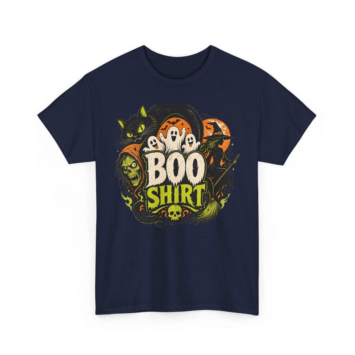 Unisex Heavy Cotton Tee, halloween shirt