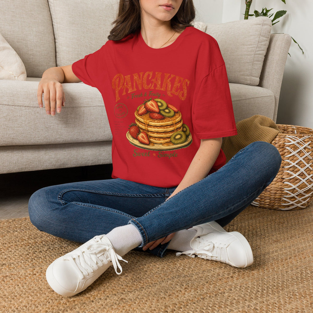 Unisex Softstyle T-Shirt, Breakfast Pancakes Shirt