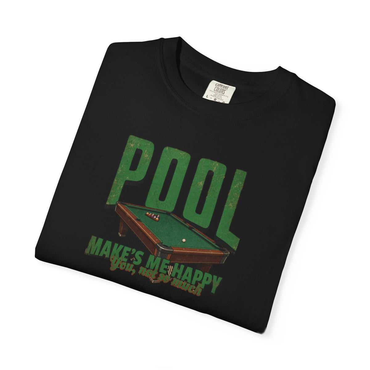 Unisex Garment-Dyed T-shirt, pool players shirt