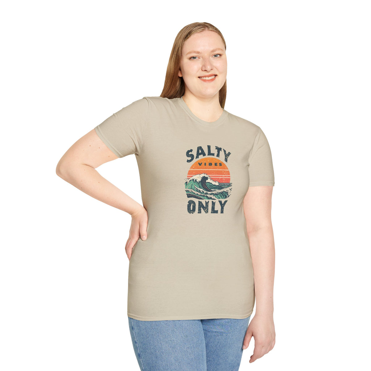 Unisex Softstyle T-Shirt, salty vibe
