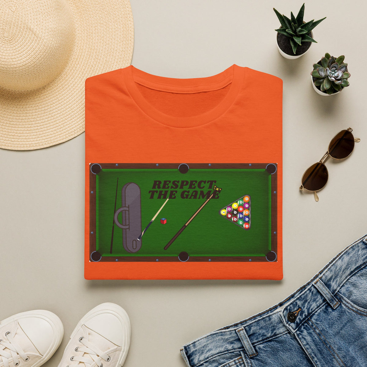 Unisex Softstyle T-Shirt, pool player