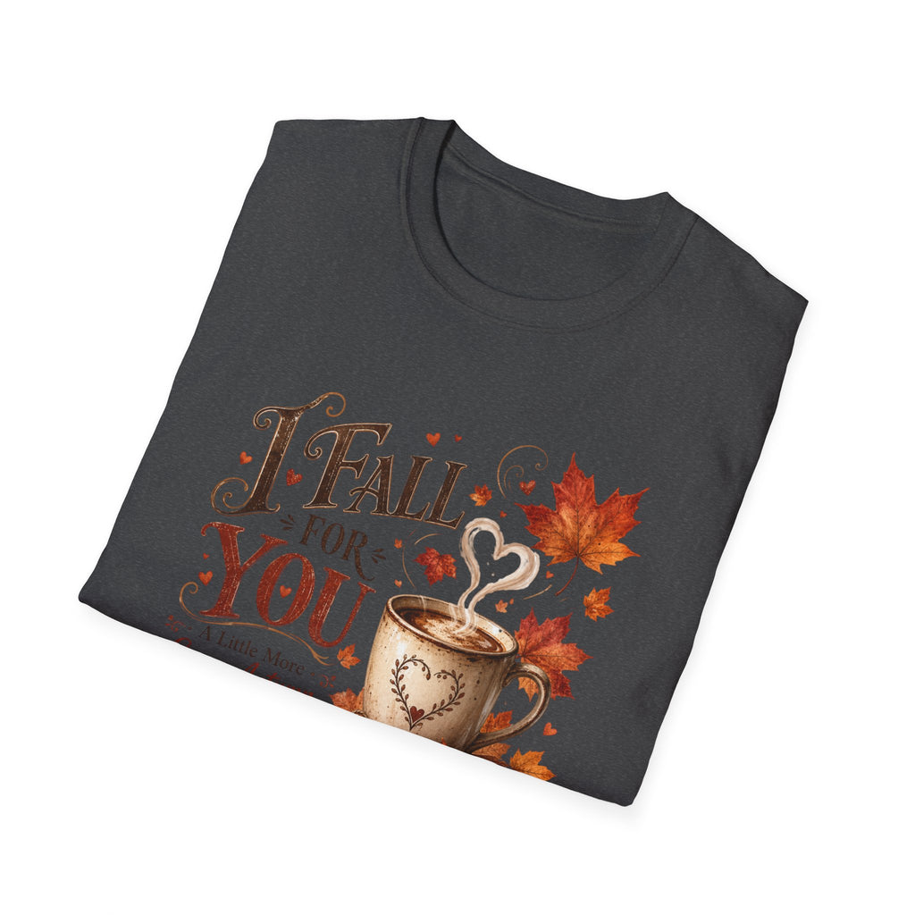 Unisex Softstyle T-Shirt,Cozy fall café / vintage shirt