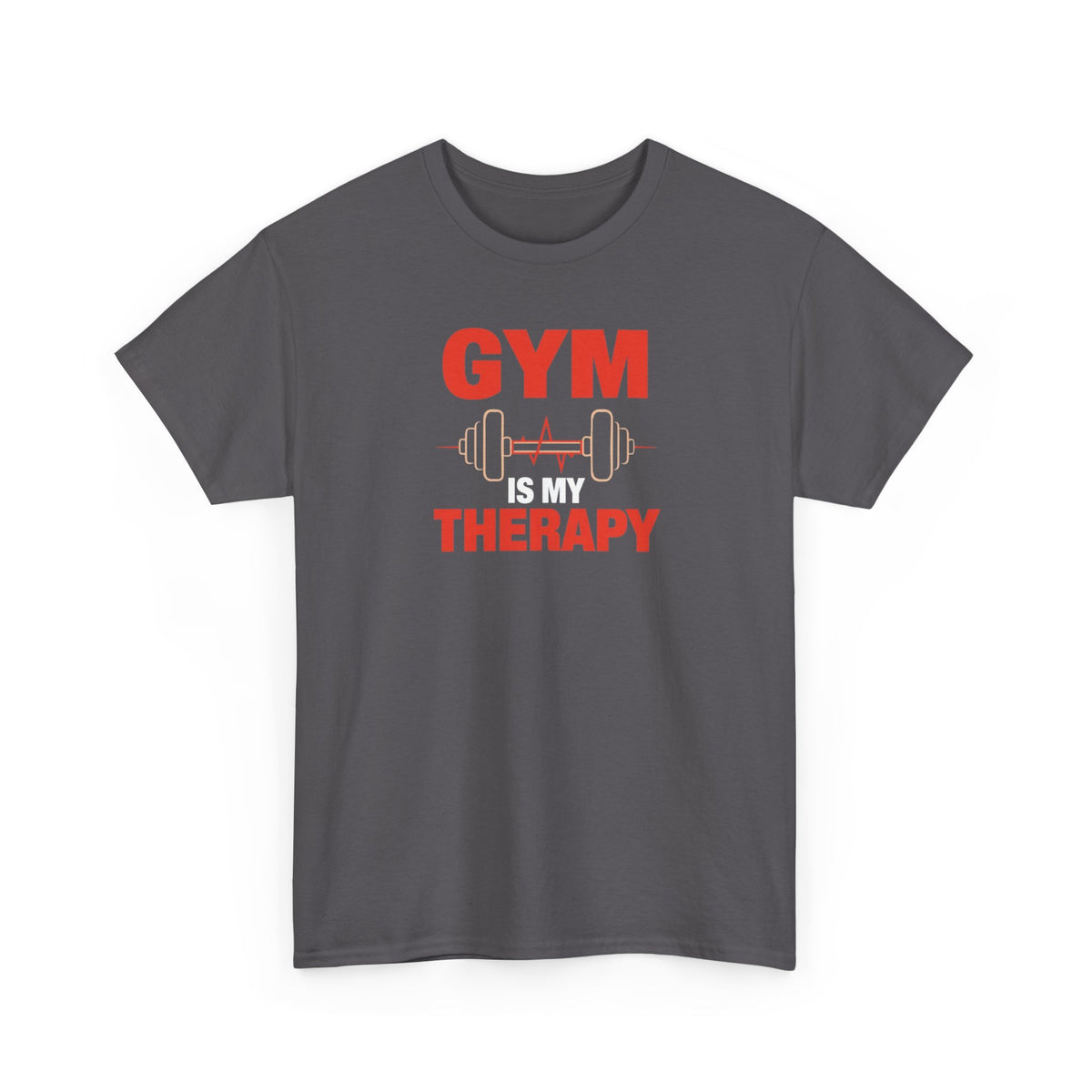 Unisex Heavy Cotton Tee, gym therapy