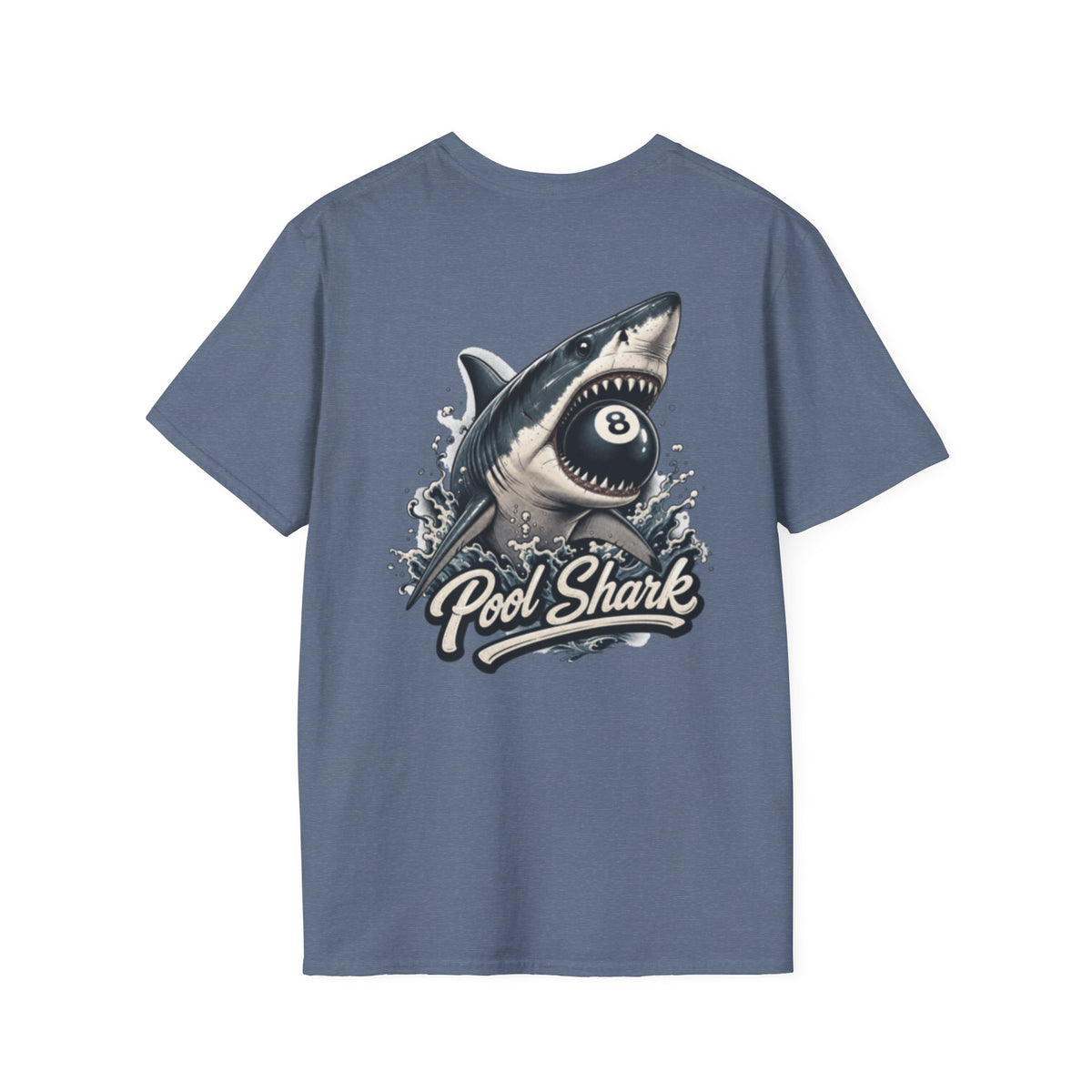 Unisex Softstyle T-Shirt, pool player t-shirt