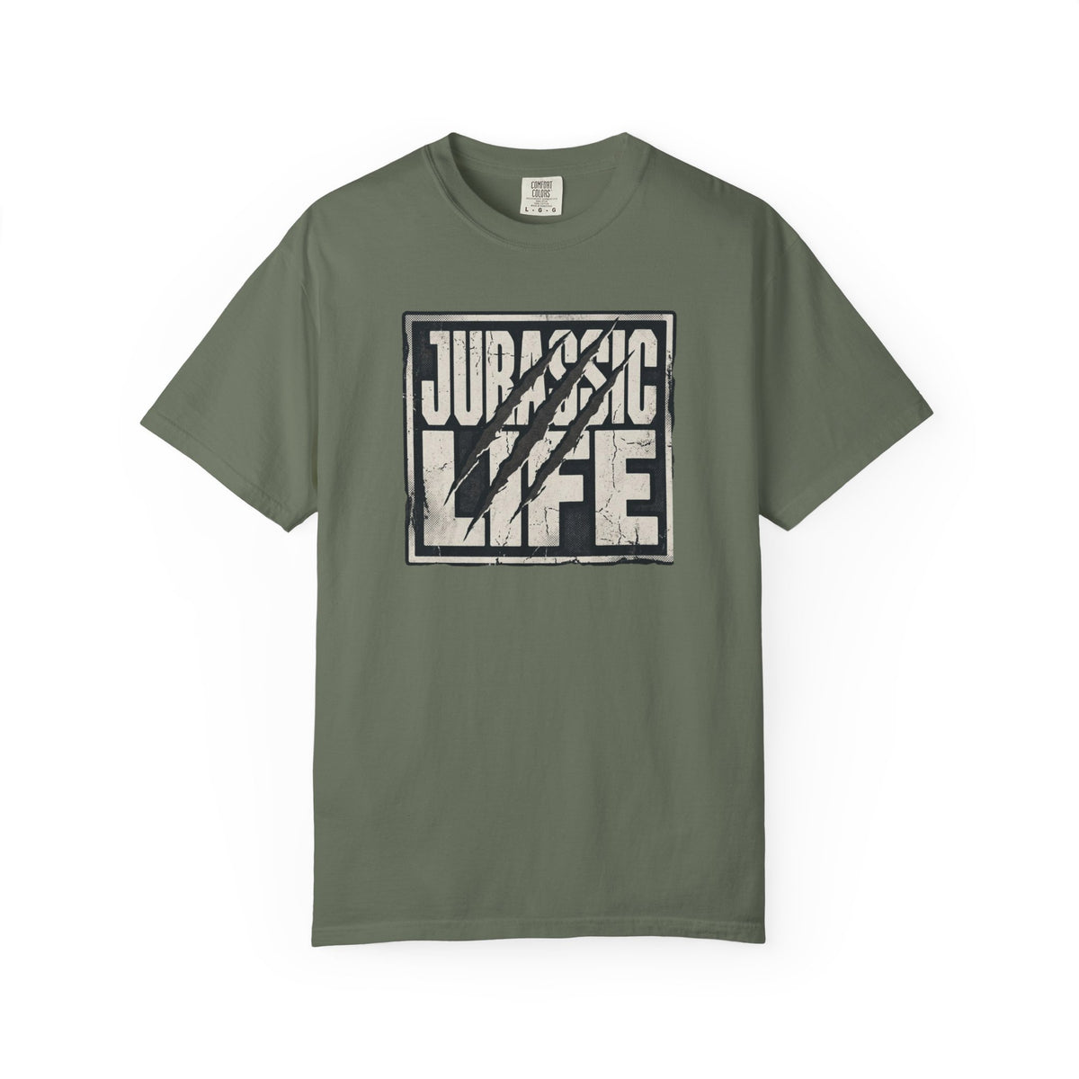 Unisex Garment-Dyed T-shirt, Jurassic life