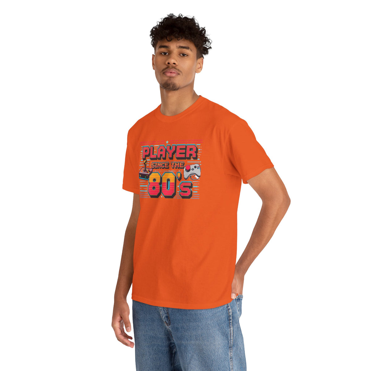 Unisex Heavy Cotton Tee, 80's game