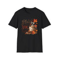 Unisex Softstyle T-Shirt,Cozy fall café / vintage shirt