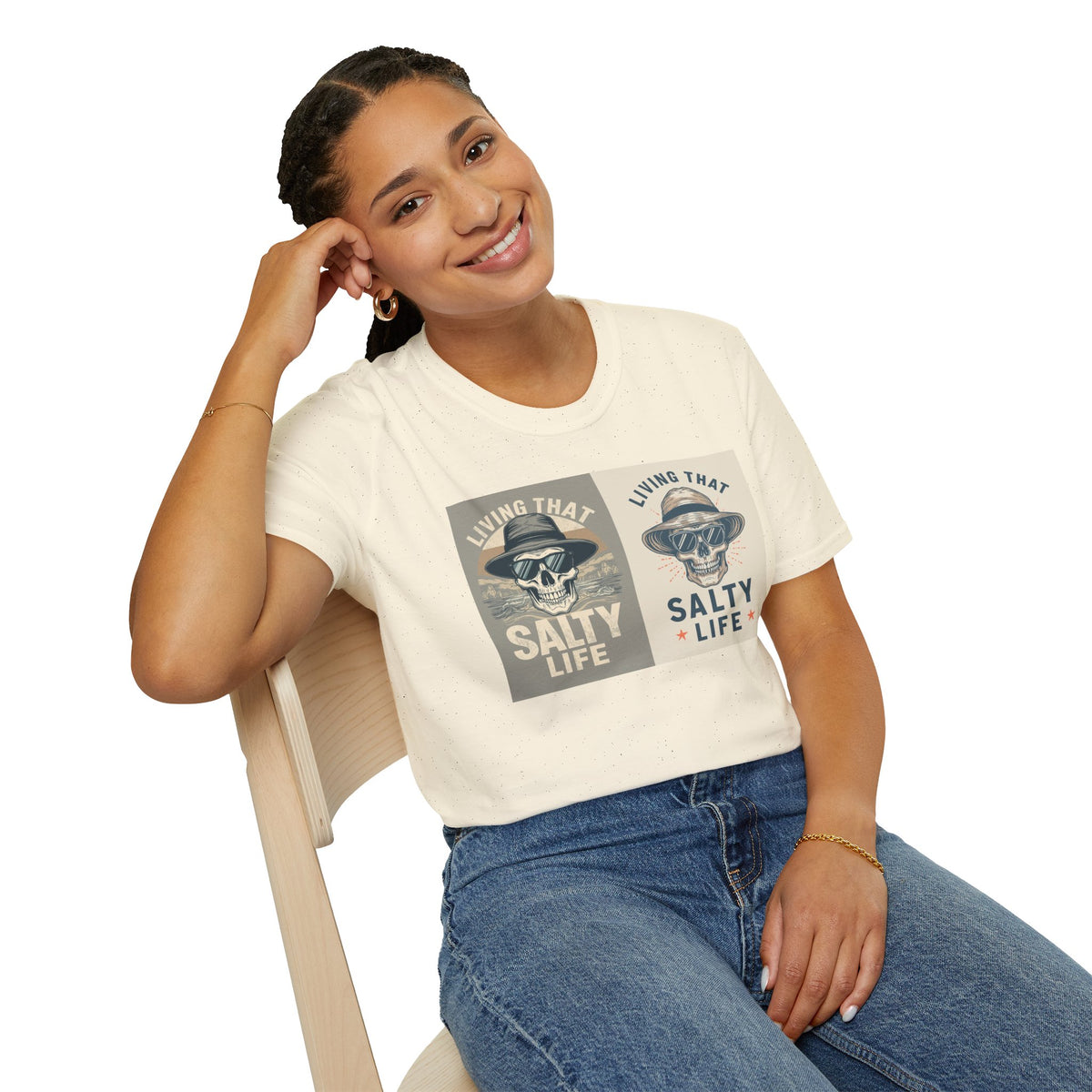 Unisex Softstyle T-Shirt, Salty Life