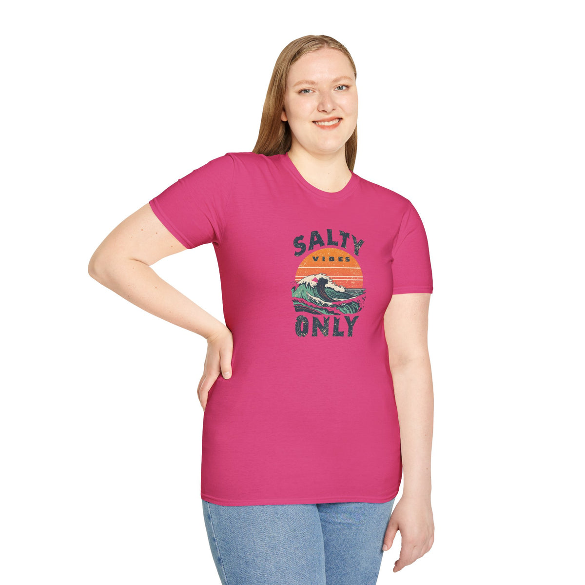 Unisex Softstyle T-Shirt, salty vibe