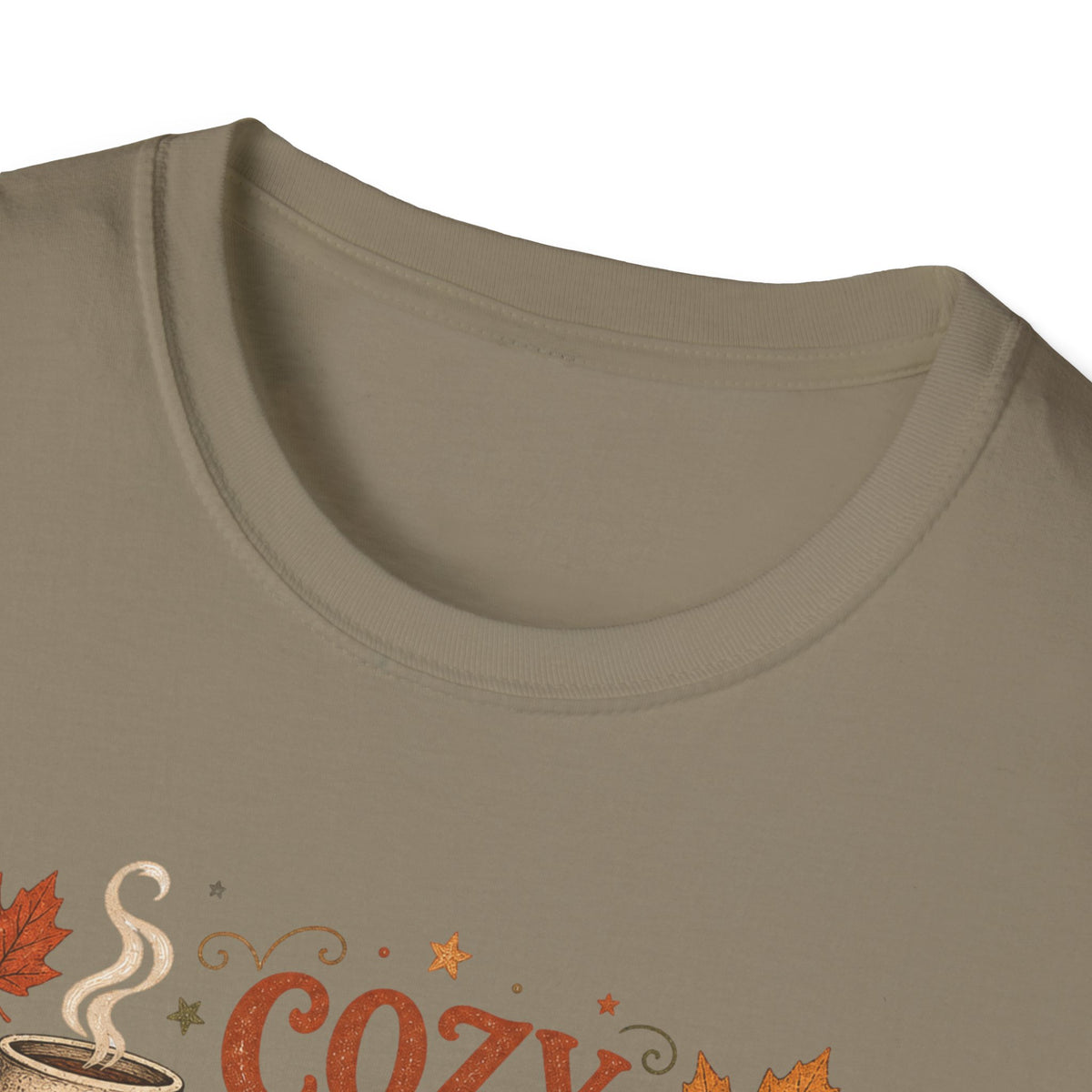 Unisex Softstyle T-Shirt, Cozy Reads and Football Season Shirt, Fall Book Lover Tee, Autumn Game Day Gift