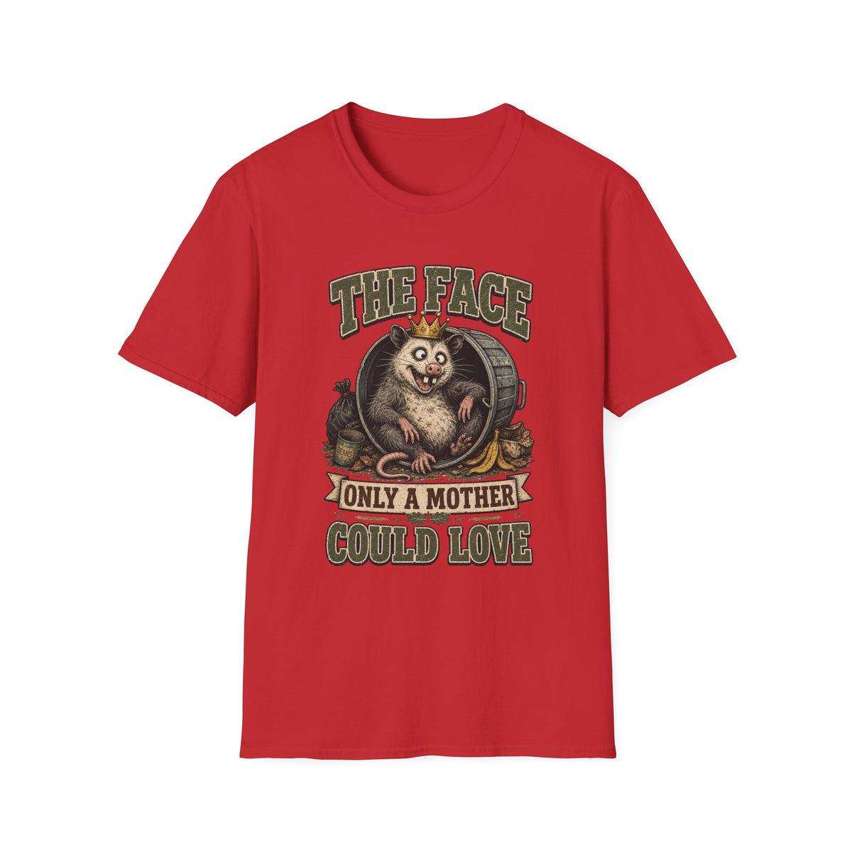Unisex Softstyle T-Shirt ,A Possum
