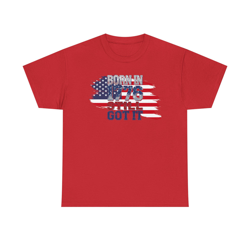 Unisex Heavy Cotton Tee, born 1776