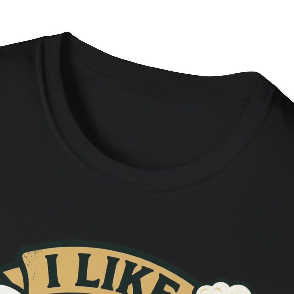 Unisex Softstyle T-Shirt, Funny Big Putts Golf Shirt, Beer and Golf Humor Tee, Novelty Golfer Gift